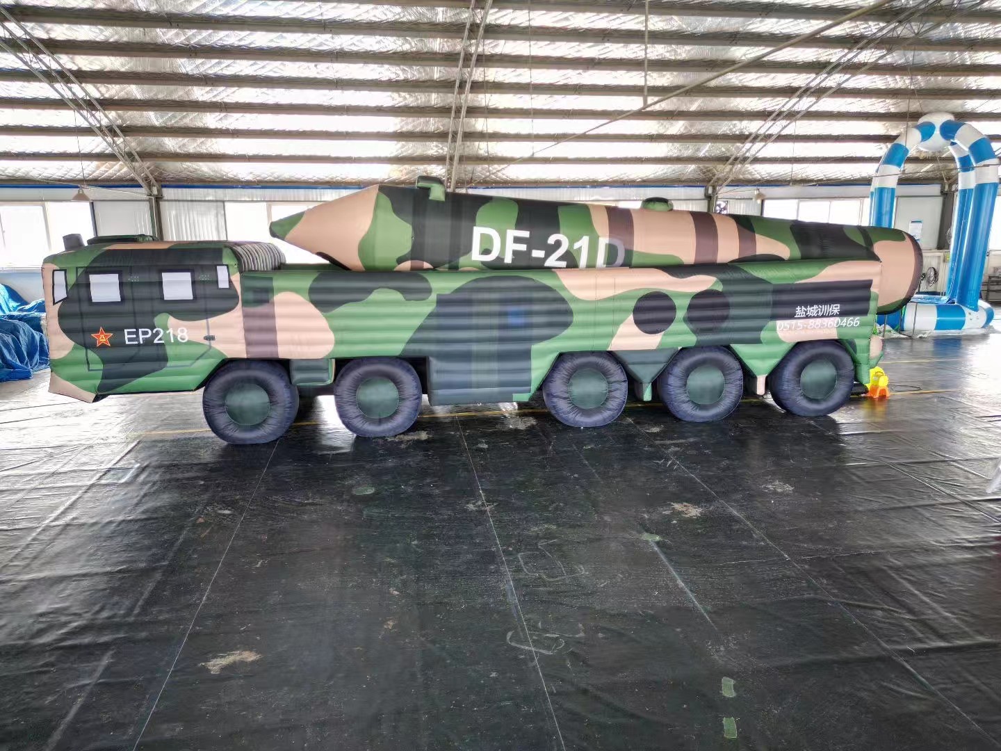 北京定制充气坦克模型，提升战车训练效果